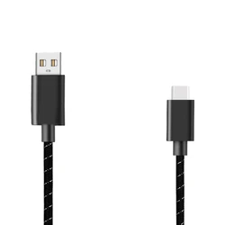 Universal Nylon 264cm USB to Type C Data Cord Charging Cable for PS5 Switch Gamepad Mobile Phone Cellphone Tablet PC H9EB Universal Nylon 264cm USB to Type C Data Cord Charging Cable for PS5 Switch Gamepad Mobile Phone Cellphone Tablet PC H9EB