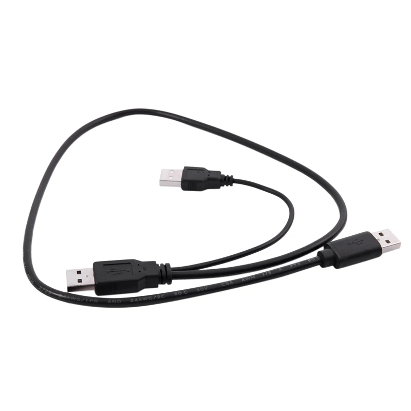 Usb кабель 2 0 типа A с двумя разъемами USB и Y|Кабели для MP3/MP4-плееров| |