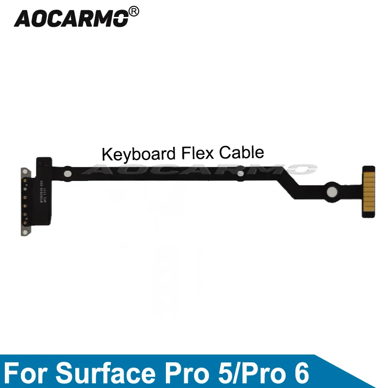 

Aocarmo Keyboard Flex Cable For Microsoft Surface Pro 5 6 Pro5 Pro6 1796 XM1003648 Repair Replacement Parts