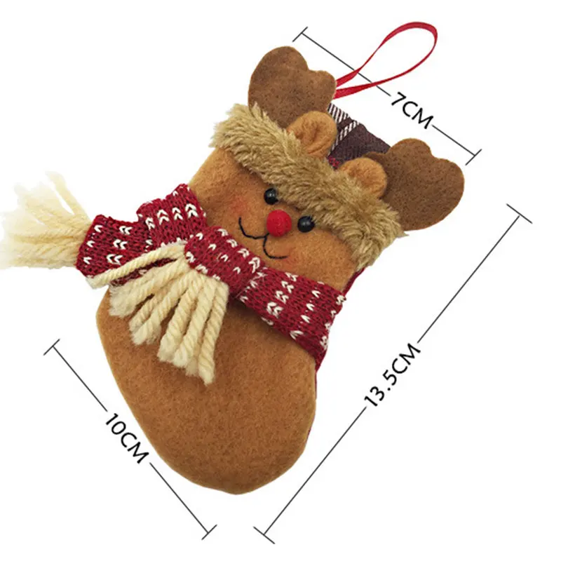 Christmas Decoration Socks Gift Bags Snowman Christmas Home Creative Candy Bag