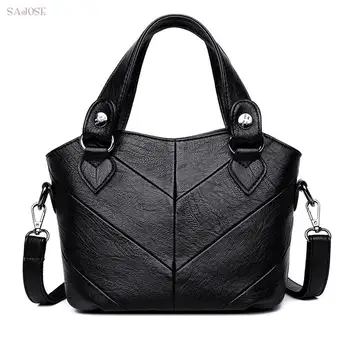 

Casual Totes Fashion Women's Bag Leather Handbags Luxury Lady Handbag High Quality Top-Handle bag Designer Shoulder Bag For Lady