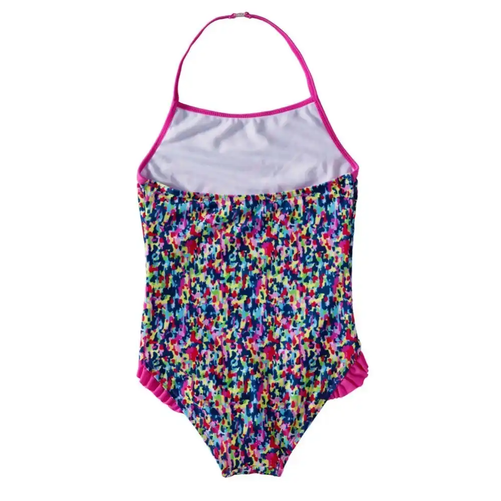 one piece baby girls bathing printed swimwear swimming suit