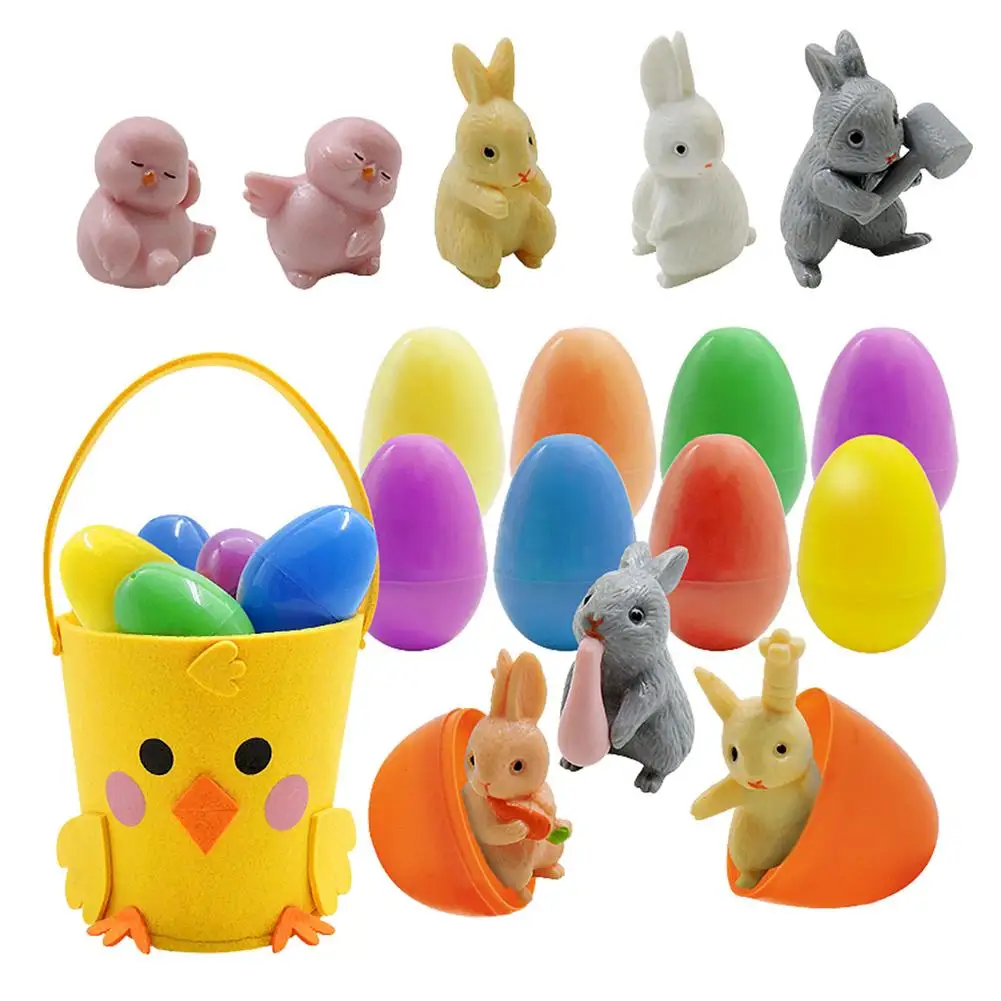Stuffed Easter Eggs Surprise Easter Eggs 8pcs Surprise Eggs Filled With