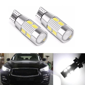 

2x T10 W5W LED Wedge Light Marker Lamps Bulb For Infiniti Q50 Q60 Q70 Q80 QX30 QX50 QX56 QX60 QX70 QX80 G25 G35 G37