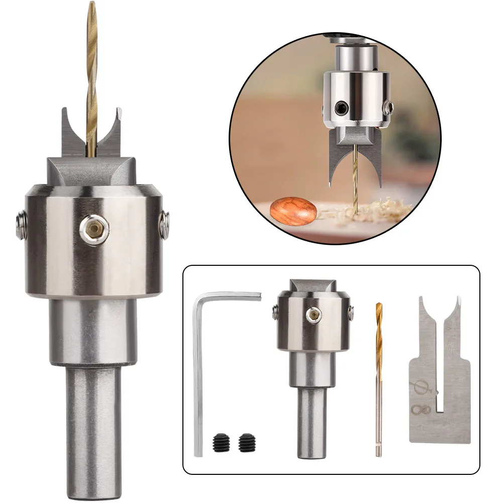 Eosnow Set Di Punte Da Trapano Svasatore Da 5 Pezzi In Acciaio Ad Alta Velocita Con 1 Chiave Esagonale Gratuita Per Lavorazione Del Legno E Carpenteria 85620489 - Foto 10