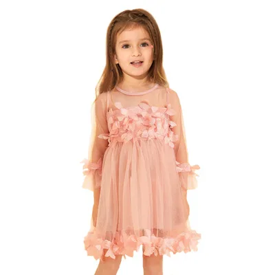 ; свадебное платье для девочек; детское платье с лепестками и цветами для причастия; вечернее платье принцессы на Рождество; вечерние платья для девочек на день рождения