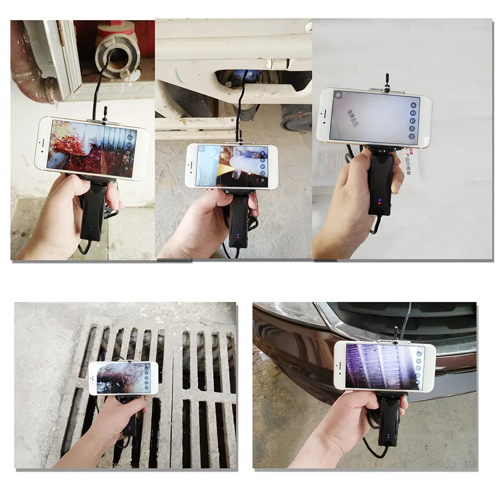 Практичный 500 Вт USB эндоскоп для мобильных телефонов инспекционный контроль инструмент для чистки ушей портативный металлический черный