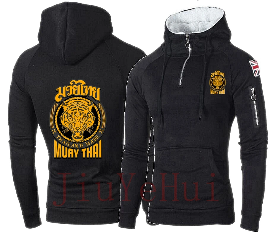 MMA Sudadera con de Muay Thai Tiger para hombre, ropa de masculina con cremallera, UFCs Ultimate Fighting Martial Art|Sudaderas con capucha y sudaderas| - AliExpress