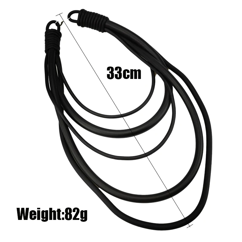 Choker Necklace For Women Short Necklaces Black Rubber Rope Handmade Jewelry Punk Accessories Designer Jewellery Gift velvet choker necklaces,metal choker necklace,lace choker necklaces,women jewelry