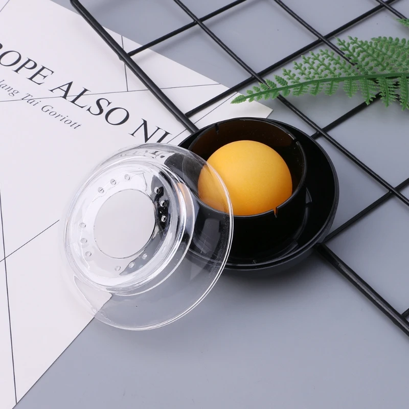 Plastic Round Case Sponge Finger Wet Tool For Casher Counting Cash Q1JC finger wet sponge