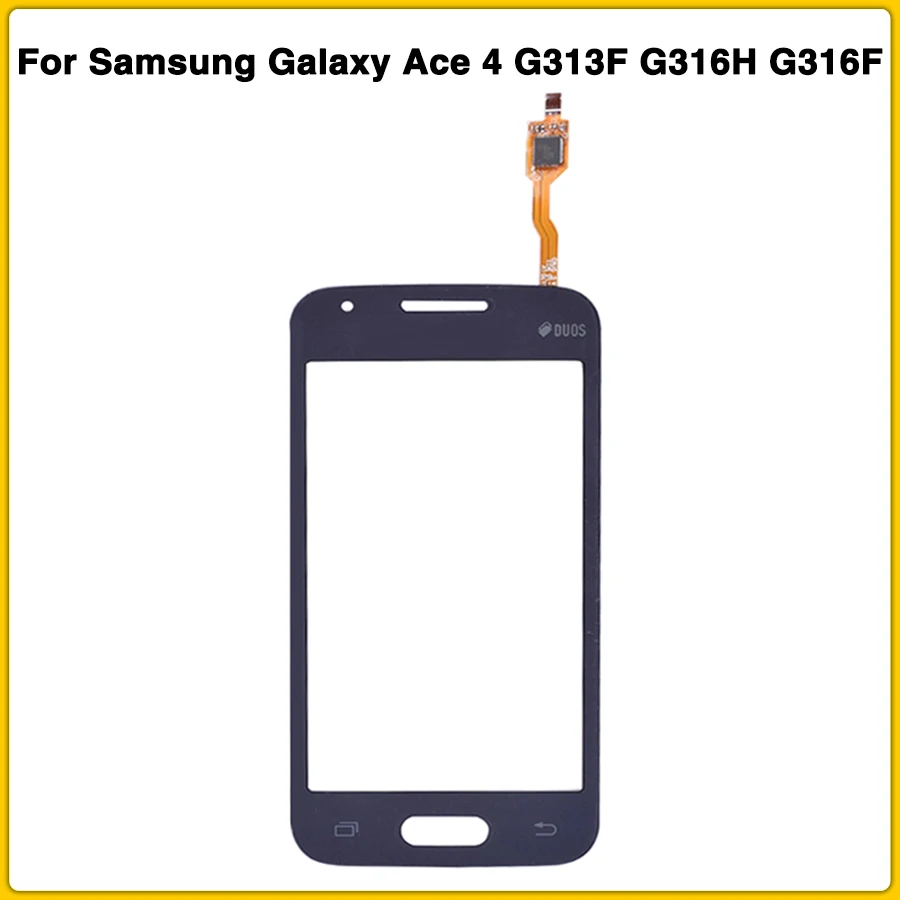 10 шт. сенсорный экран для Samsung Galaxy DUOS Ace 4 G313 G313F G316H G316F панель дигитайзер Датчик