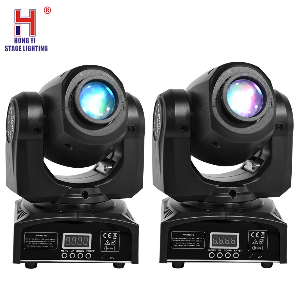 

LED 30W Moving Head Light DMX512 Control Gobo Spot Stage Light for DJ Disco Party Beam Stage Light(2pcs/lot)