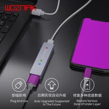 Lavanta DFU kutusu aracı anahtar bir düğme mor ekran okuma yazma seri numarası iPhone 6-X iPad aynı IRepair p10 DFU kutusu