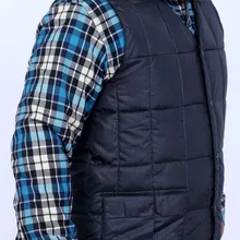 Осень и зима среднего возраста мужская одежда хлопок жилет одежда Daddy среднего возраста мужчин жилет толстый зимний