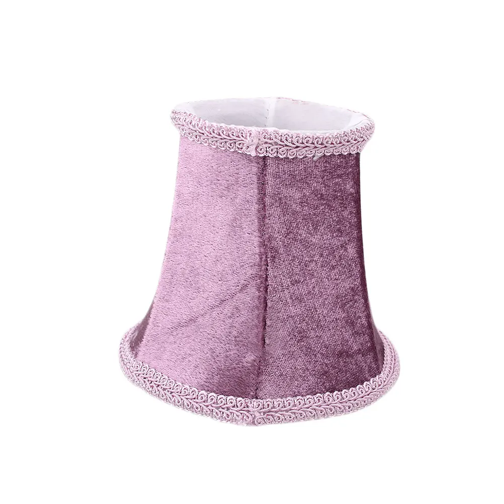 Lights Crystal Lampshade Cloth Chandelier Fashion European Candle Wall Lamp Vintage Bar Cafe Home Decor Shade Bulb Cover - Цвет корпуса: 1