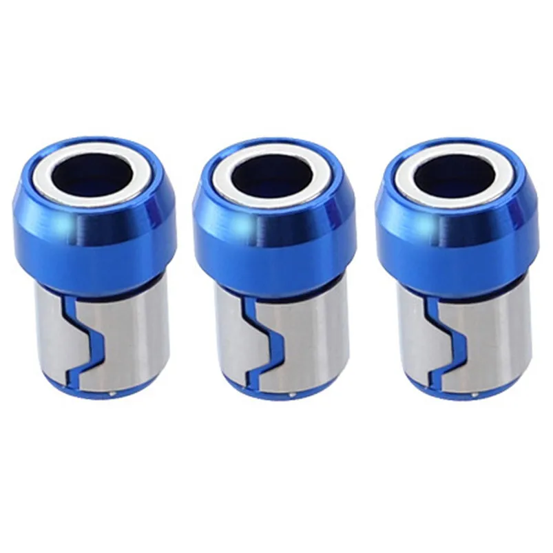 3PCS Magnetizer Ring Universal 21mm Removable Magnetizer Ring Magnetic Steel Screwdriver Bit 30NOV1801