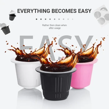 

Aluminum Espresso Lids Foil Seals Reusable Filters Compatible with Nespresso Original Lline Pods | Easy to Fill Your Own Filters