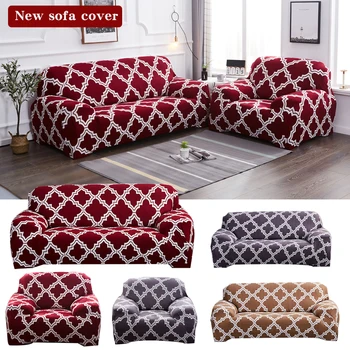 

1pc Spandex Sofa Cover for Living Room Stretch Corner Sofas l Shaped Armchair Furniture Protector Armrest Seater Couch Pets