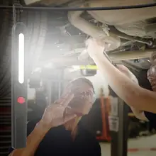 Портативный COB светодиодный рабочий свет usb зарядка для обслуживания автомобиля лампа Магнитная вспышка светильник фонарь для кемпинга рабочие инструменты