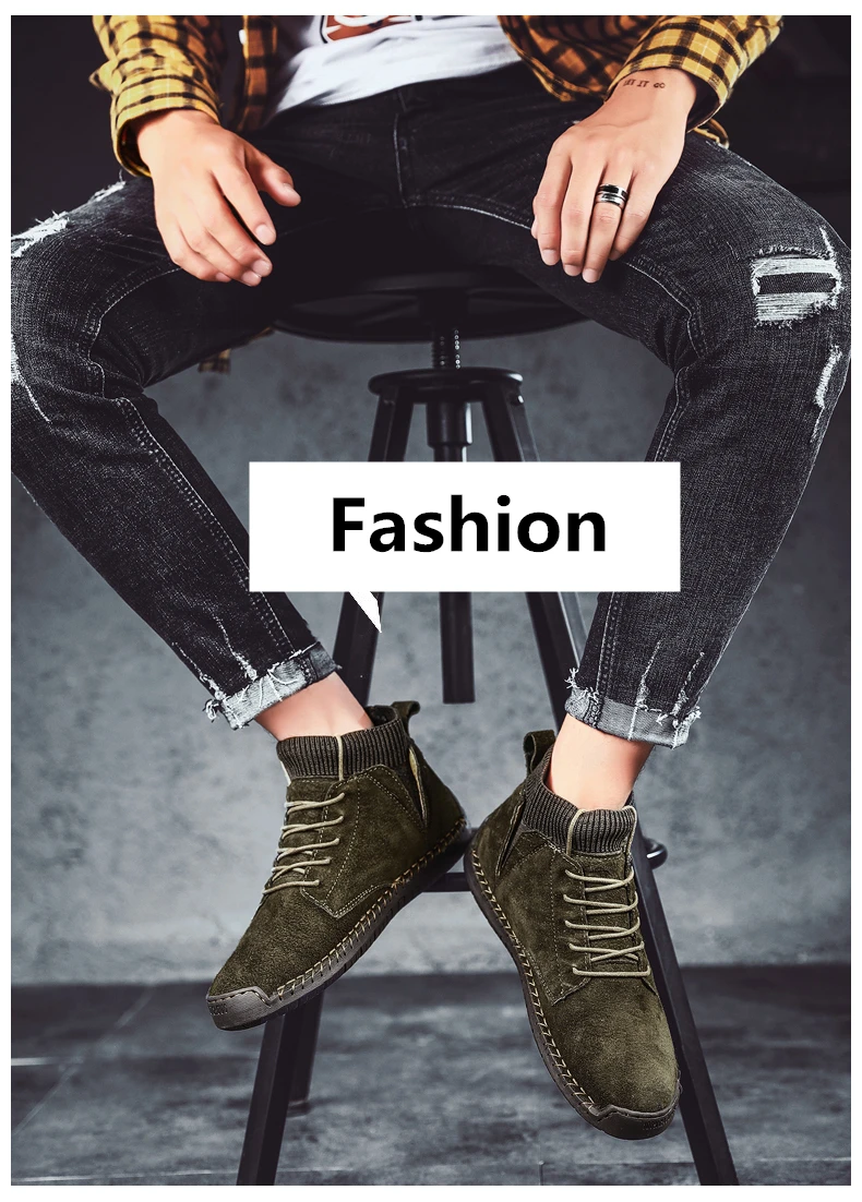 Mnalyo/Новинка; мужские ботинки; сезон осень-зима; хлопковая обувь; модная теплая плюшевая Повседневная обувь; зимние ботинки; нескользящая обувь на резиновой подошве