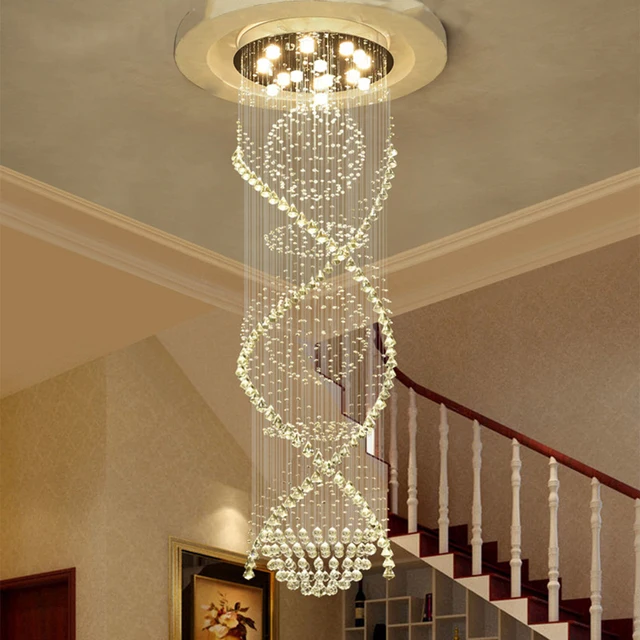 Stairwell Chandelier Modern Ultimate Guide - Lewoer Lighting