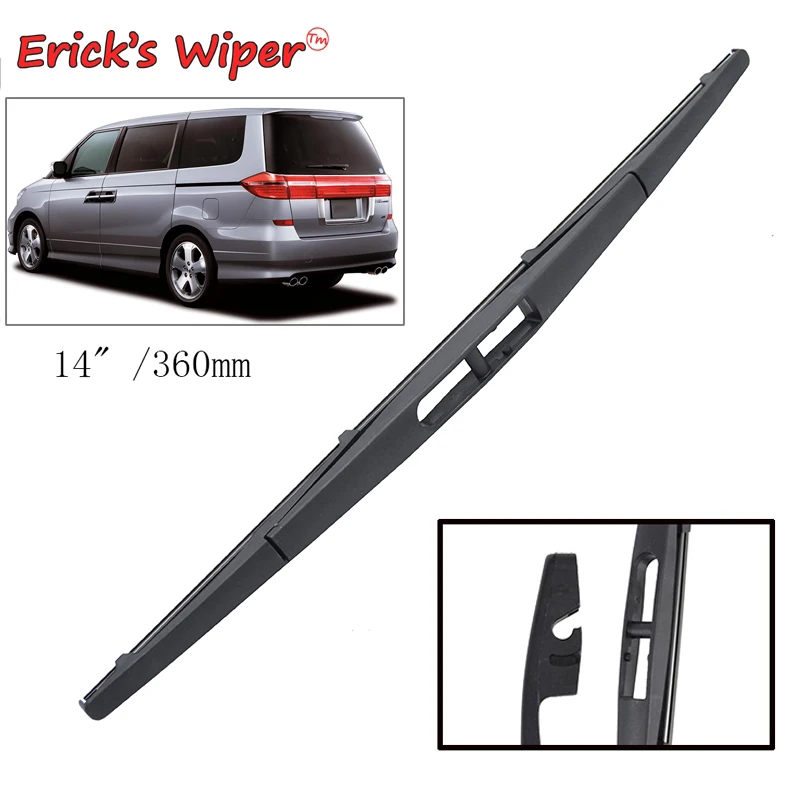 

Erick's Wiper 14" Rear Wiper Blade For Honda Elysion MK1 2010 - 2015 Windshield Windscreen Tailgate Window