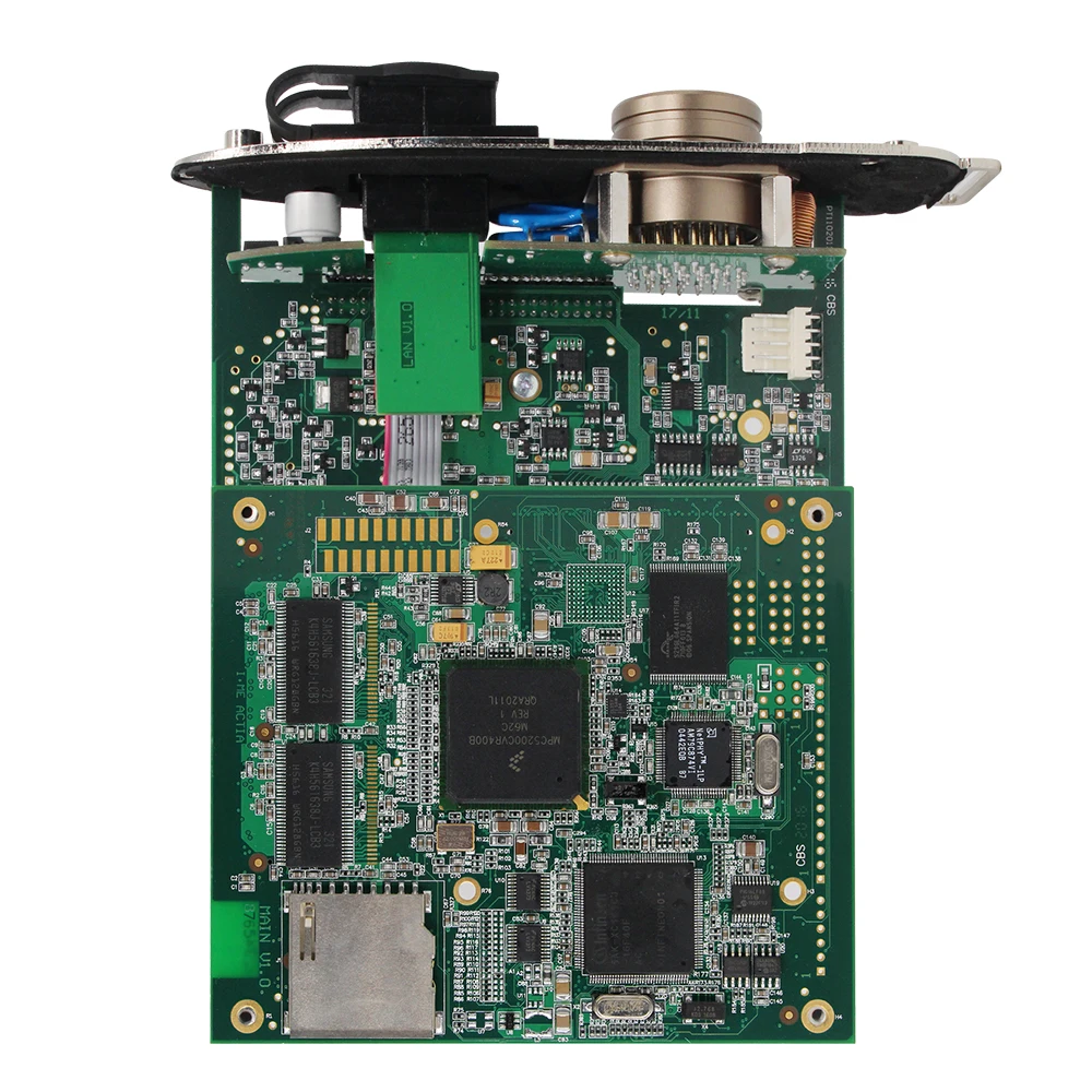 Interface MB STAR C4 SD Connect Compact - Outil de Diagnostic pour Mercedes, Puce Complète avec WIFI