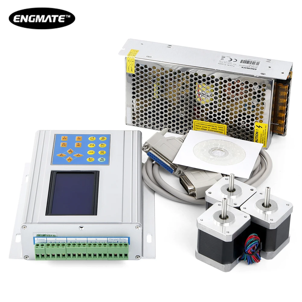 SAVEBASE CNC 3 оси комплект с TB6560 коробка Стандартный драйвер платы Nema16 40oz-in шаговый двигатель 12 В 10A импульсный источник питания для DIY