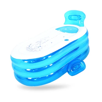 

Double Couple Folding Inflatable Bathtub To Increase Adult Thickening Bath Tub Bath Barrel Medicated Bath
