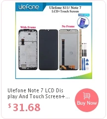 Ulefone Note 7 аккумулятор 3500 мАч большой емкости Сменные аксессуары аккумуляторы+ инструменты для Ulefone Note 7 аккумулятор для телефона
