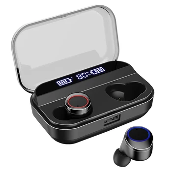 

X11 TWS Wireless Earphones Bluetooth LED 5.0 Headset Mini Earbuds Stereo Waterproof Noise Canceling Headphone