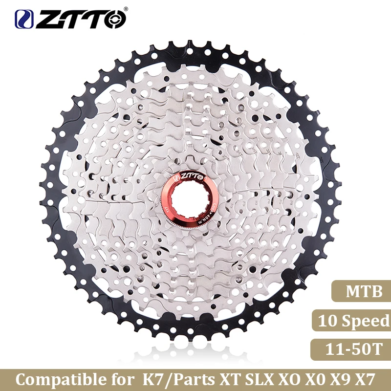 ZTTO горный велосипед MTB 10 скоростная кассета Velocidade S 50T велосипедные запчасти Cassete