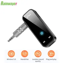 

Bluetooth-compatible 5.0 Transmitter Receiver 2 in 1 Jack Wireless Adapter 3.5mm Audio Adapter For Car Music Headphone Handsfree