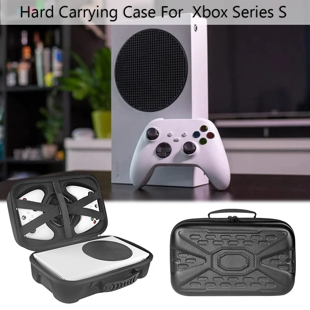 Hard Carrying Case Game Console Travel Controllers Storage Bag Protective Joystick Pouch Cover for Xbox Series S | Электроника