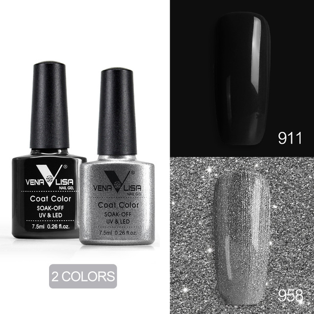 Venalisa Nude Color Gel Base Nowipe Top Coat Soak Off UV LED Gel Nail Polish Cosmetics Nail Art Manicure Nail Varnish