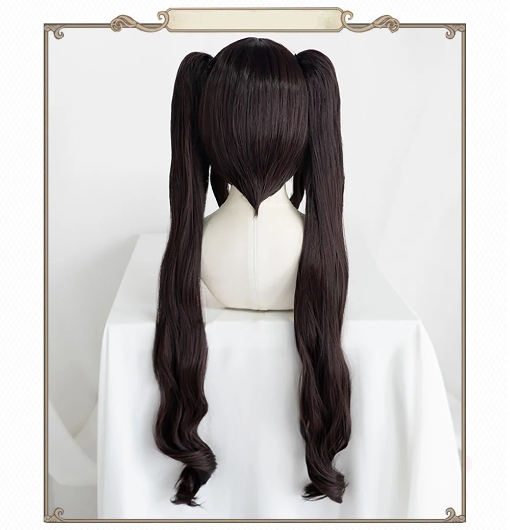 WOWO U Pre-sale Uwowo Nekopara Chocola Chocolate Cosplay Wig 80cm Long Twin-tail Hair Matte Synthetic Heat Resistant Fiber -Zentai shop online H0f627a77550a4c9ab6a81ae81c9775b7X.jpg