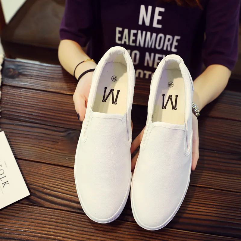 Big Size 45 46 New Autumn Korean Canvas Shoes Men's Work Shoes Spring Breathable Casual Board Shoes Trend Student Sports Shoes 6