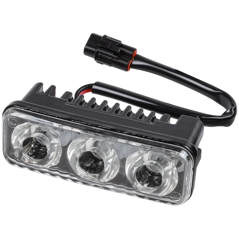 Автомобиль DRL Белый 3 светодиодный дневные ходовые огни фара 9 Вт 2 шт