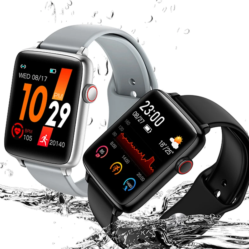 Clock Smart-Bracelet Wristband Fitness-Tracker Blood-Pressure Women Monitor P8-1.4inch