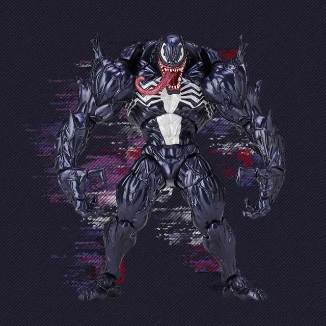 Disney Venom Carnage Action Figure Movie Changeable Parts Figurine Statue Collectible Toys Model Gifts For Boys Men Children 3