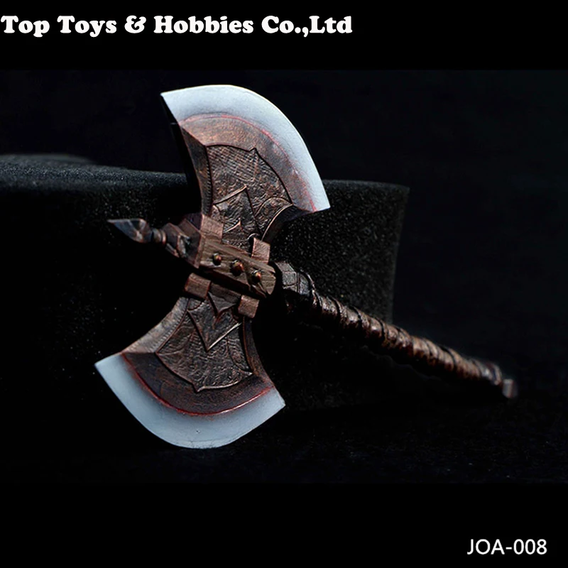 

16CM New 1/6 Scale Soldier Bronze Retro Battle Axe Weapon Model for 12'' PVC Collectible Action Figure Scene Accessories