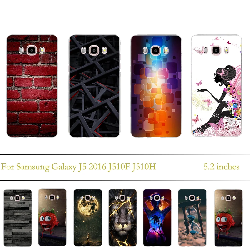 Для samsung Galaxy J5 2016 чехол Бампер Мягкий Силиконовый ТПУ для J510H |