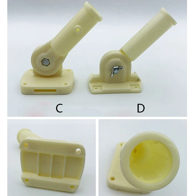 1 Db Műanyag Fal Rögzítő Zászlóoszlop Tartó Tartósatok A Zászlókhoz 15*6 Cm Windsock Base Flagpole Kiegészítők - Image 5