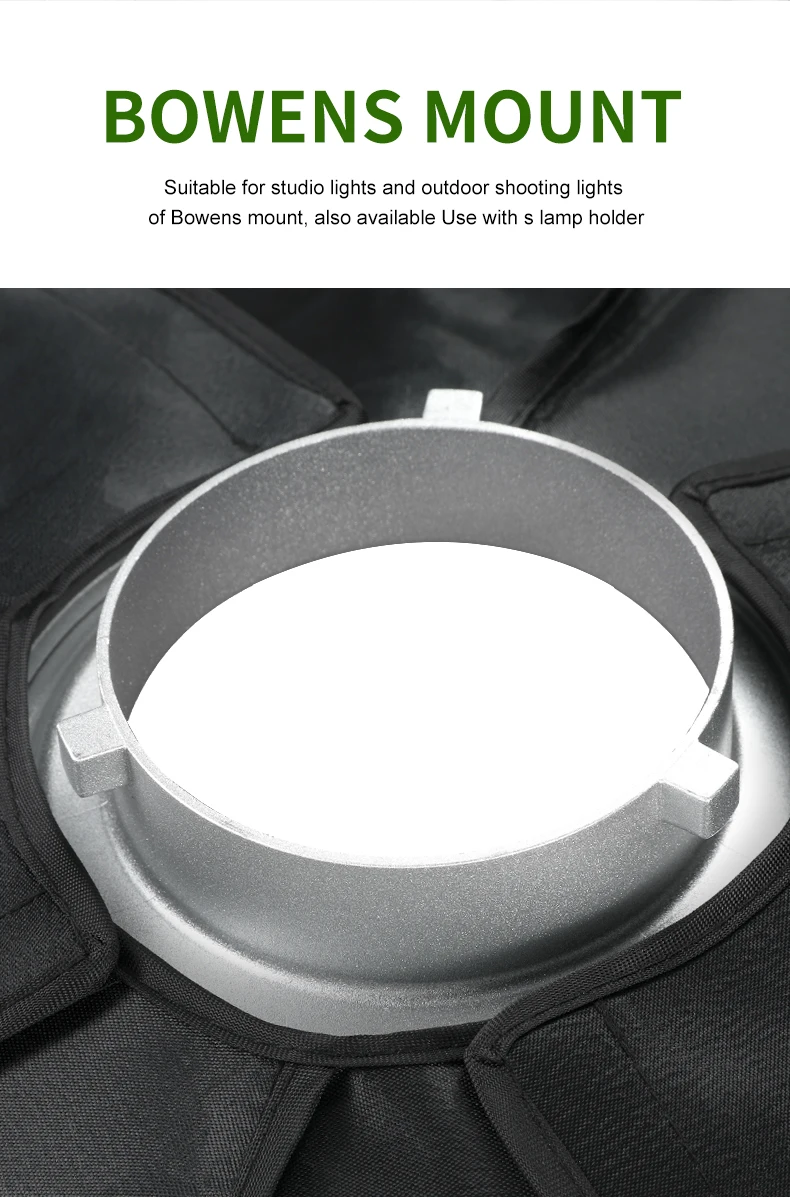 95cm Softbox Bowens Mount with White Diffuser Cloth Photography Accessories for