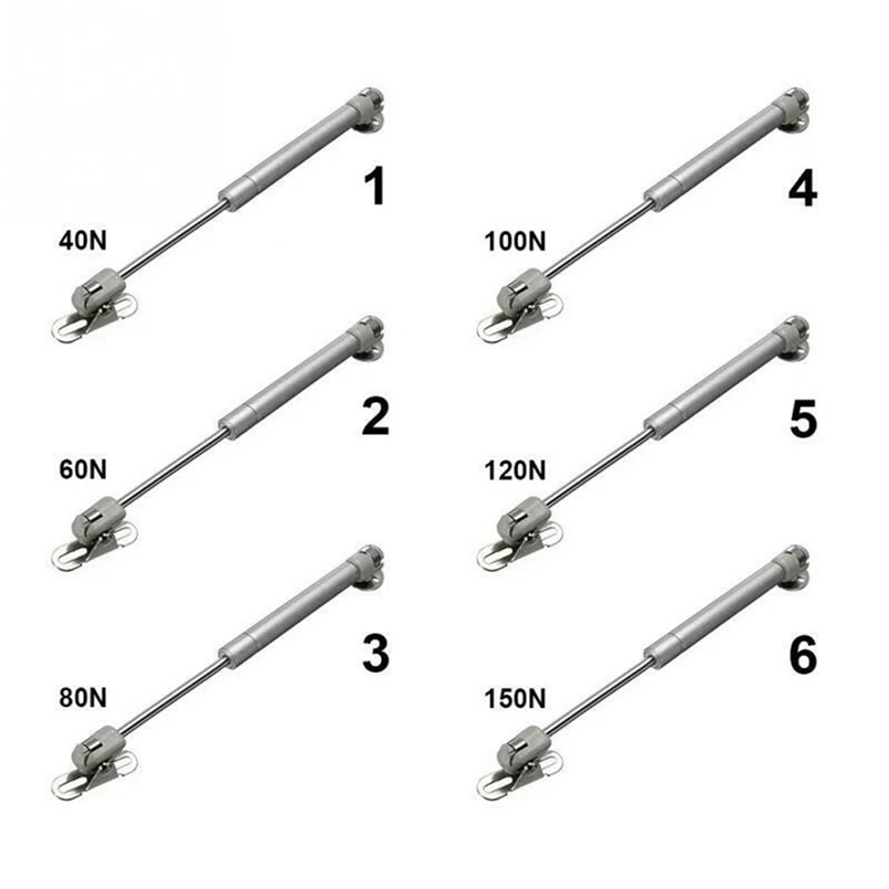 2pcs furniture cabinet hydraulic support rod pneumatic rod gas support small tatami on the door buffer telescopic gas 20N1 (13)