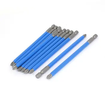 

uxcell 10pcs 6.5mm PH2 Phillips Driver Bits S2 Steel Magnetic Hex Shank Screwdriver Bit