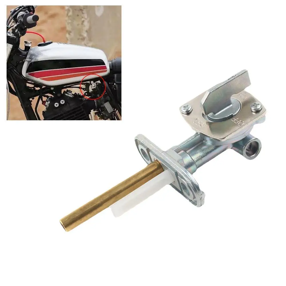 Fuel Petcock Valve Motorcycle Gas Petcock Fuel Tap Valve Switch Pump for YAMAHA WR426 WR450 XT225 XT350 XT600 XVS 650 V-Star YZ250F YZ400F