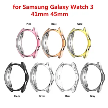 

Protector Watch Case for Samsung Galaxy Watch 3 41mm 45mm Protective Shell Bumper TPU Watch Cover for Galaxy Watch 3 Accessories