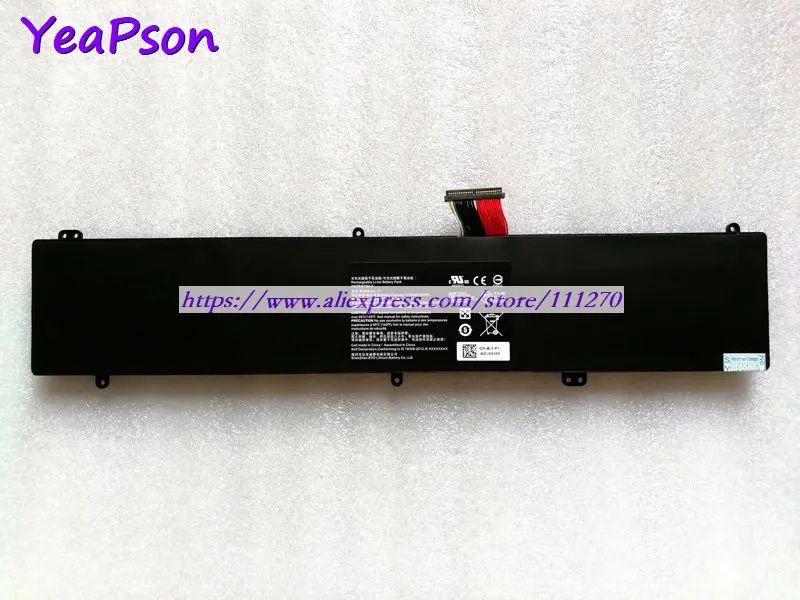 Yeapson Razer F1 11 4 в 8700 мАч настоящая аккумуляторная батарея для ноутбука blade pro 2017 GTX 1080