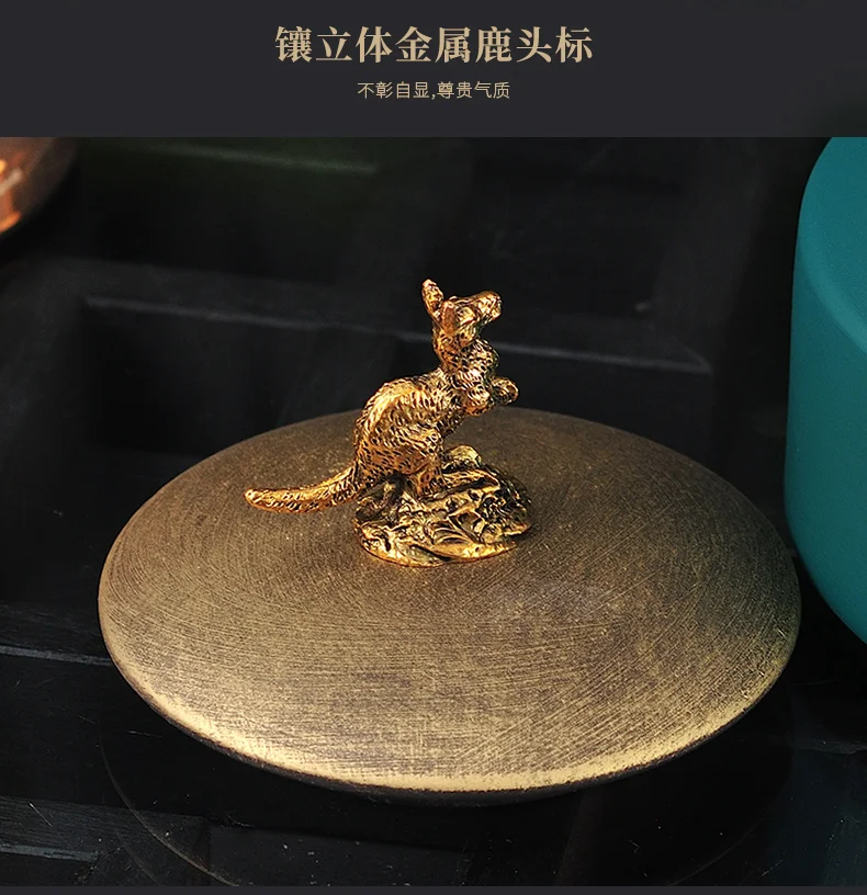 New Arrival Fashion Luxury Ceramic Ashtray Creative Personality Smoking Portable Trend Ashtray Ornament